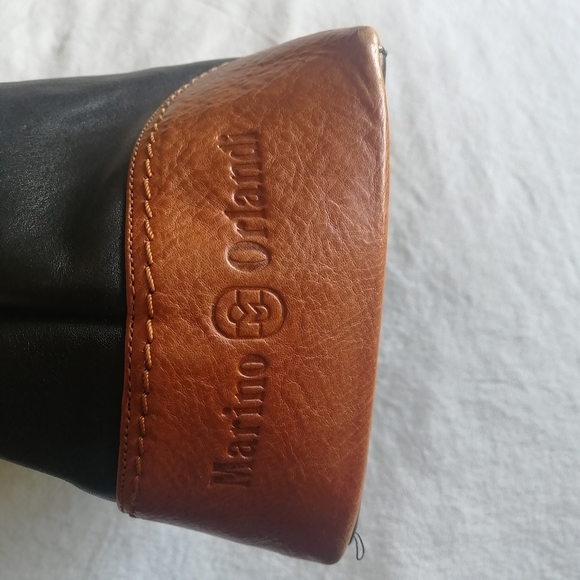 Marino Orlandi leather bag made in Italy - Picture 5 of 10